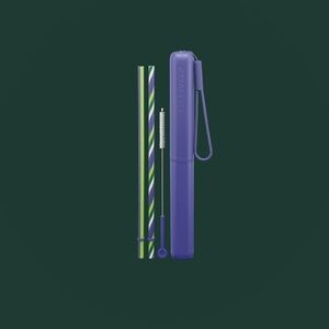 Starbucks - Recycled Straw & Brush Set in case